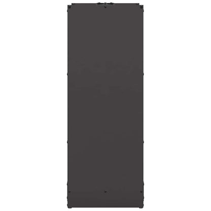Brennholzregal Schwarz 40X30X80 Cm Kaltgewalzter Stahl